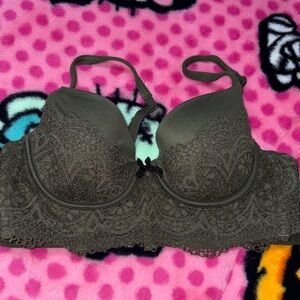Victoria's Secret Lace Bra in Dark Olive